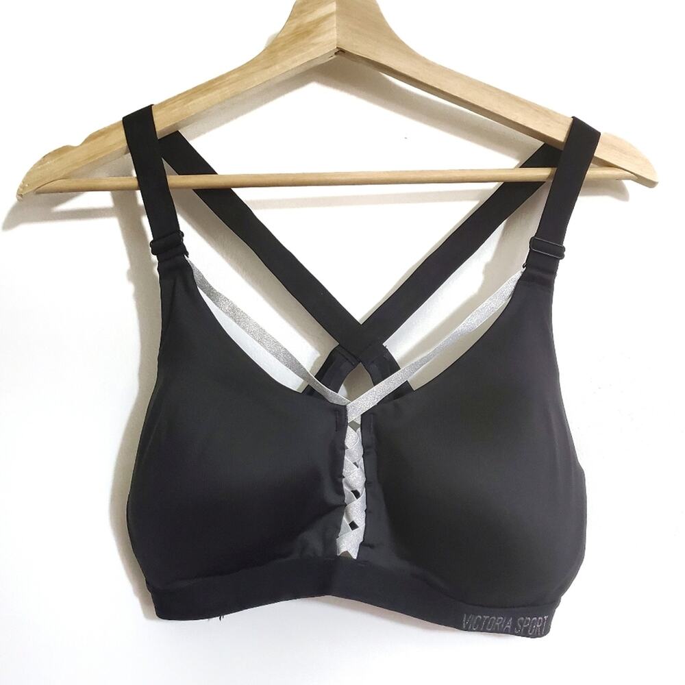 Victoria's Secret SPORT Incredible Lightweight Lace Up Front Cross Back Bra 36C